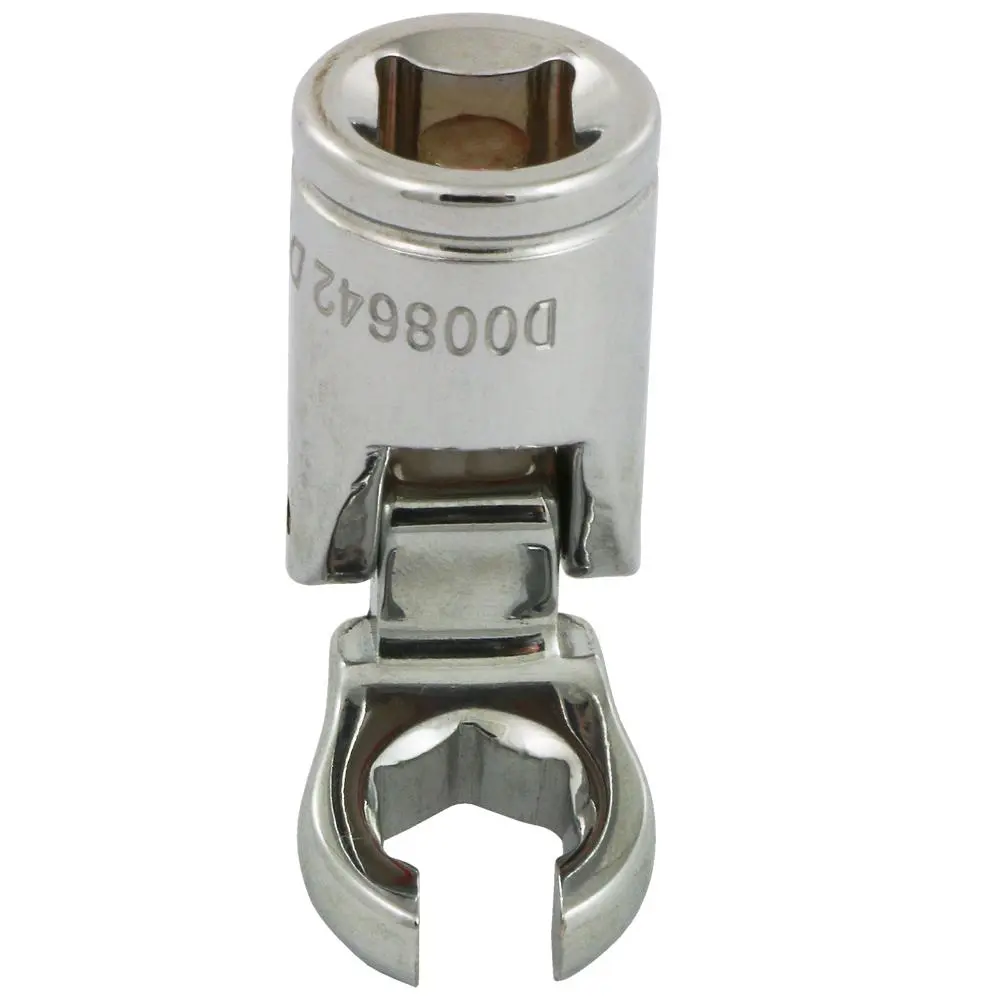 3/8" Drive Sae Flex Head Crow Foot Flare Nut Sockets 1