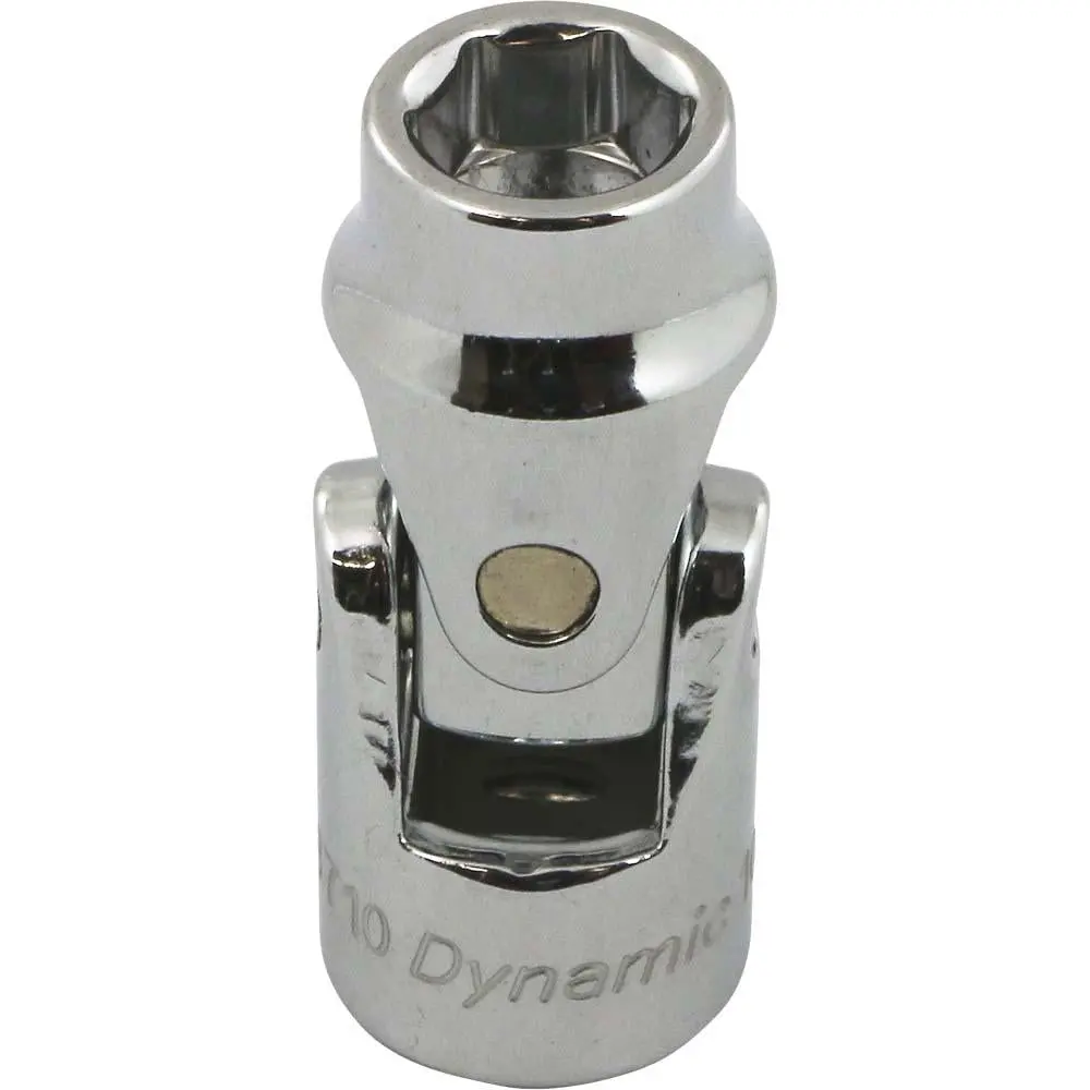 3/8" Drive 6 Point Metric Chrome Universal Joint Sockets 1