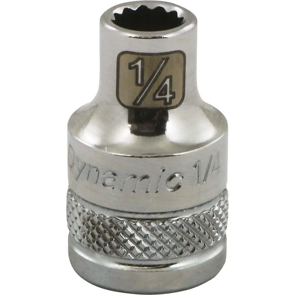 3/8" Drive 12 Point Sae Standard Length, Chrome Sockets 1