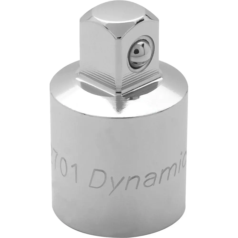 Adapter 1/2" Female X 3/8" Male, Chrome Finish 1