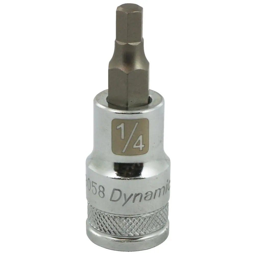 1/2" Drive Sae Hex Head Standard Length, Chrome Bit Sockets 1