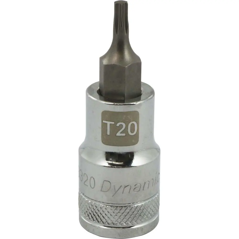 1/2" Drive Torx® Head, Standard Length, Chrome Bit Sockets 1