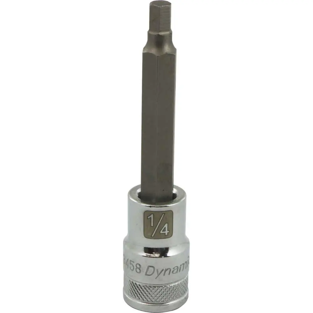 1/2" Drive Sae Hex Head Long Length Chrome Bit Sockets 1