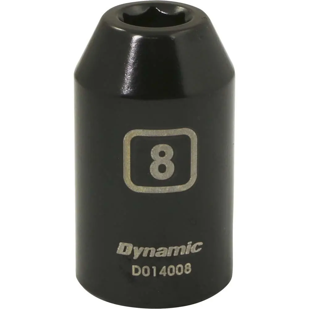 1/2" Drive 6 Point Metric, Standard Length, Impact Sockets 1