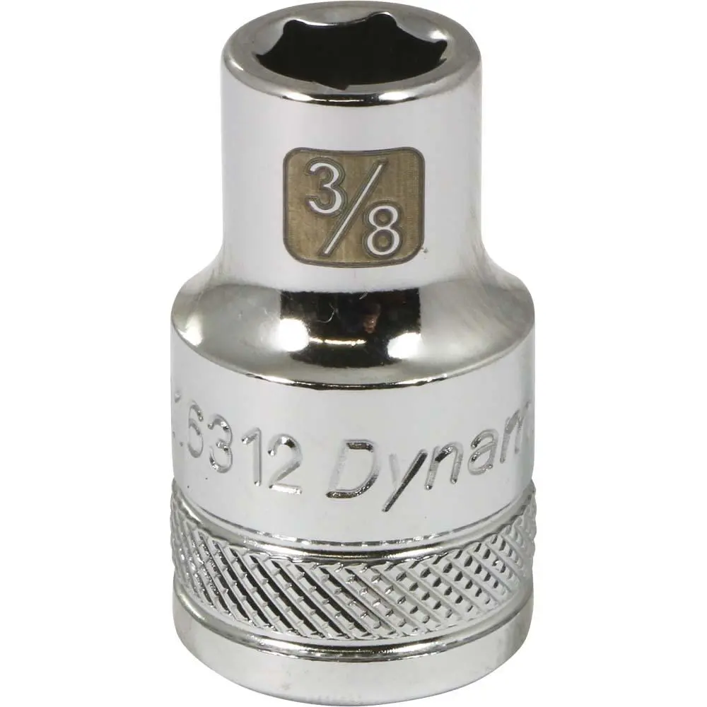 1/2" Drive 6 Point Sae, Standard Length, Chrome Sockets 1