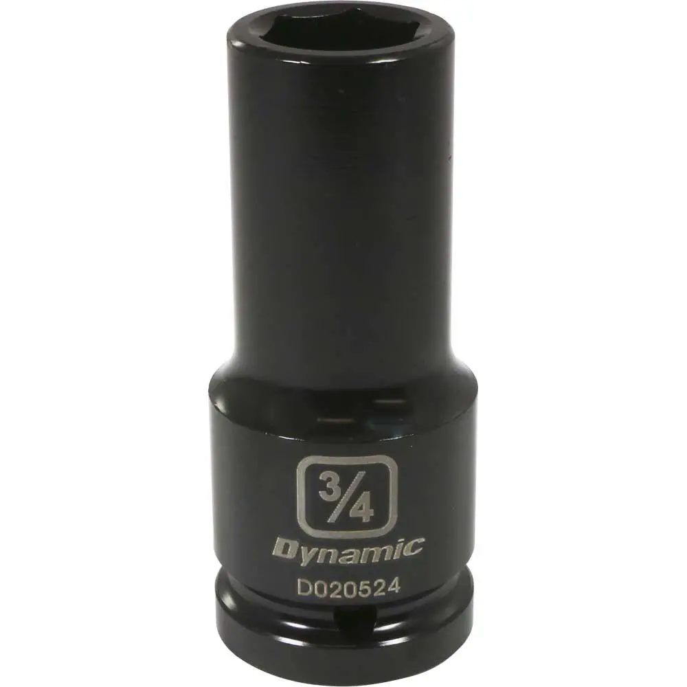 3/4" Drive 6 Point Sae, Deep Length, Impact Sockets 1