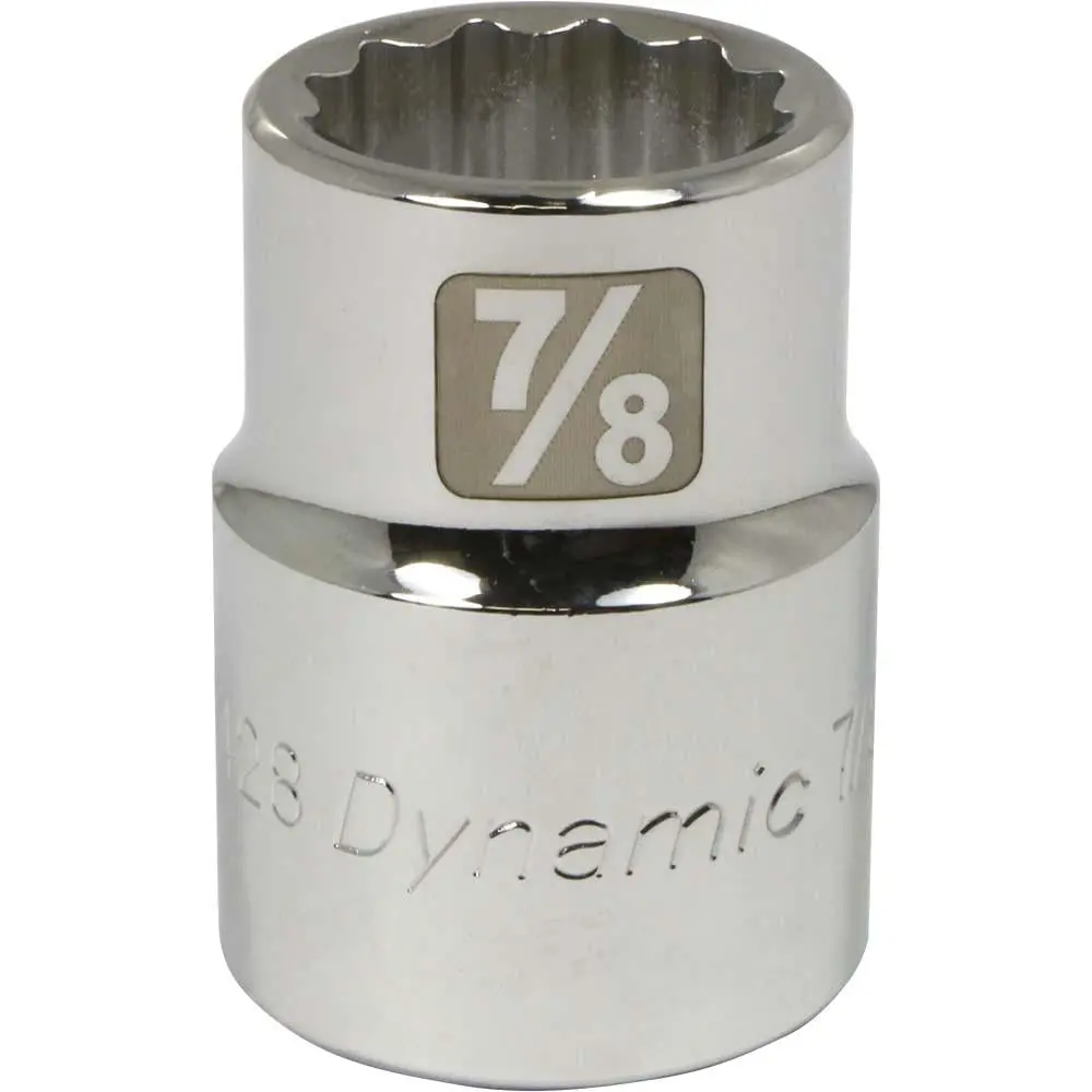 3/4" Drive 12 Point Sae, Standard Length, Chrome Sockets 1