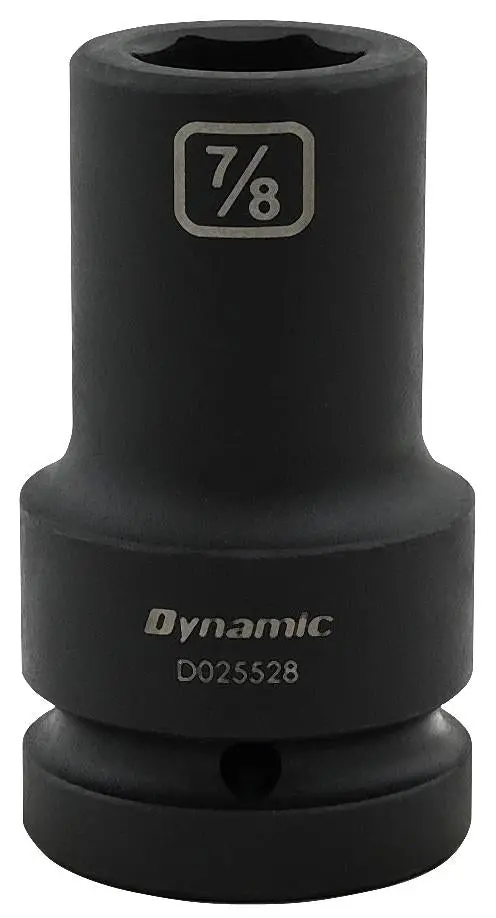 1" Drive 6 Point Sae, Deep Length, Impact Sockets 1