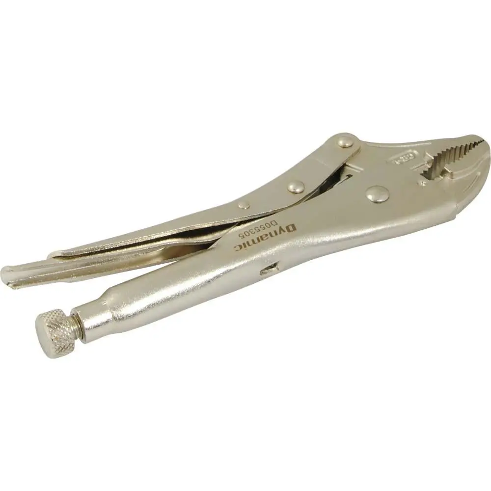 Locking Pliers With Curved Jaws 2