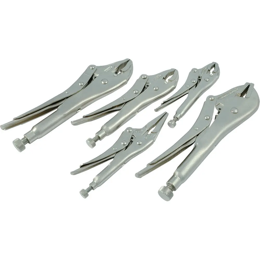 5 Piece Locking Plier Set 1