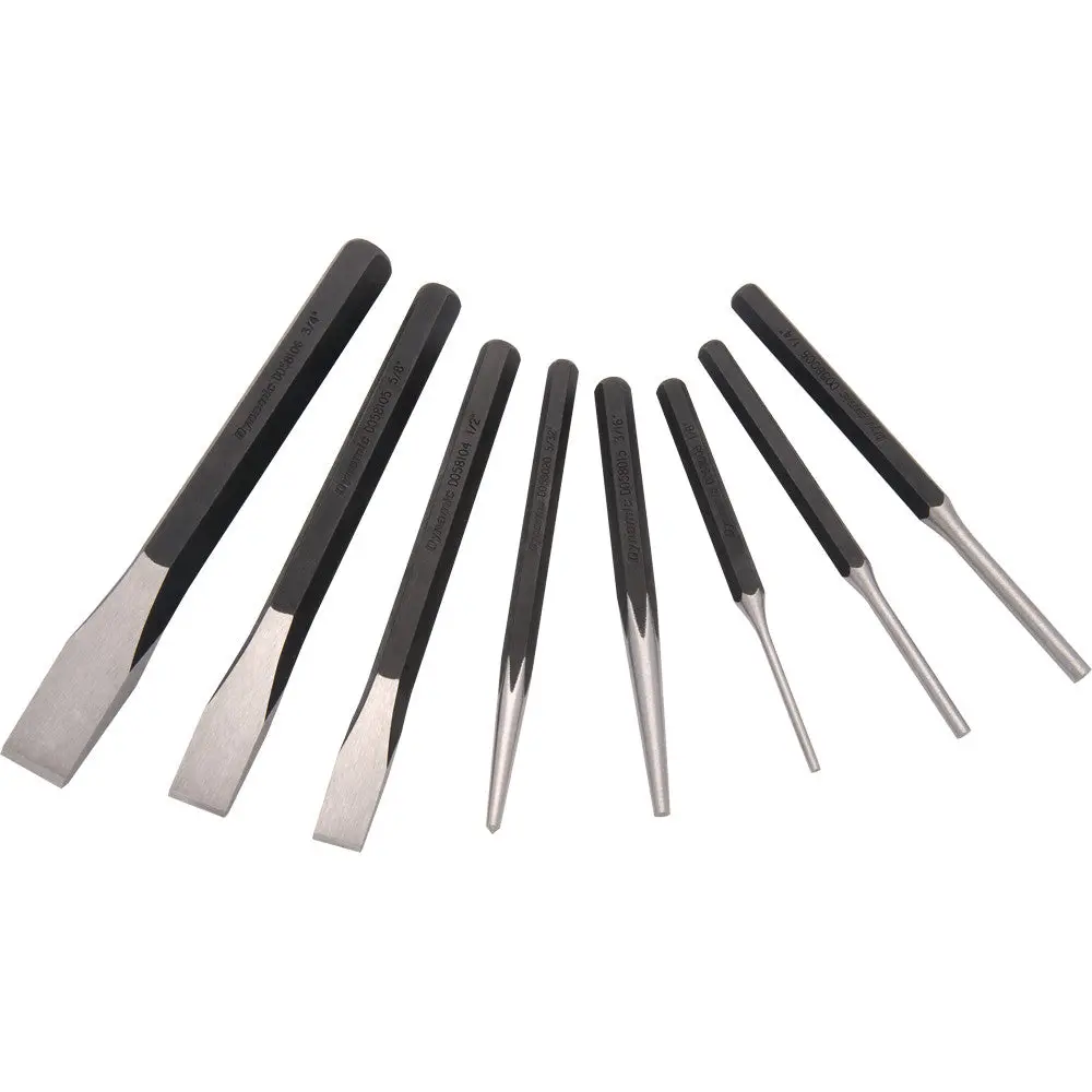 8 Piece Punch And Chisel Set 1