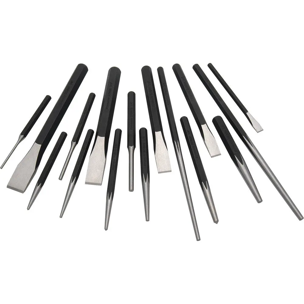 16 Piece Punch And Chisel Set 1