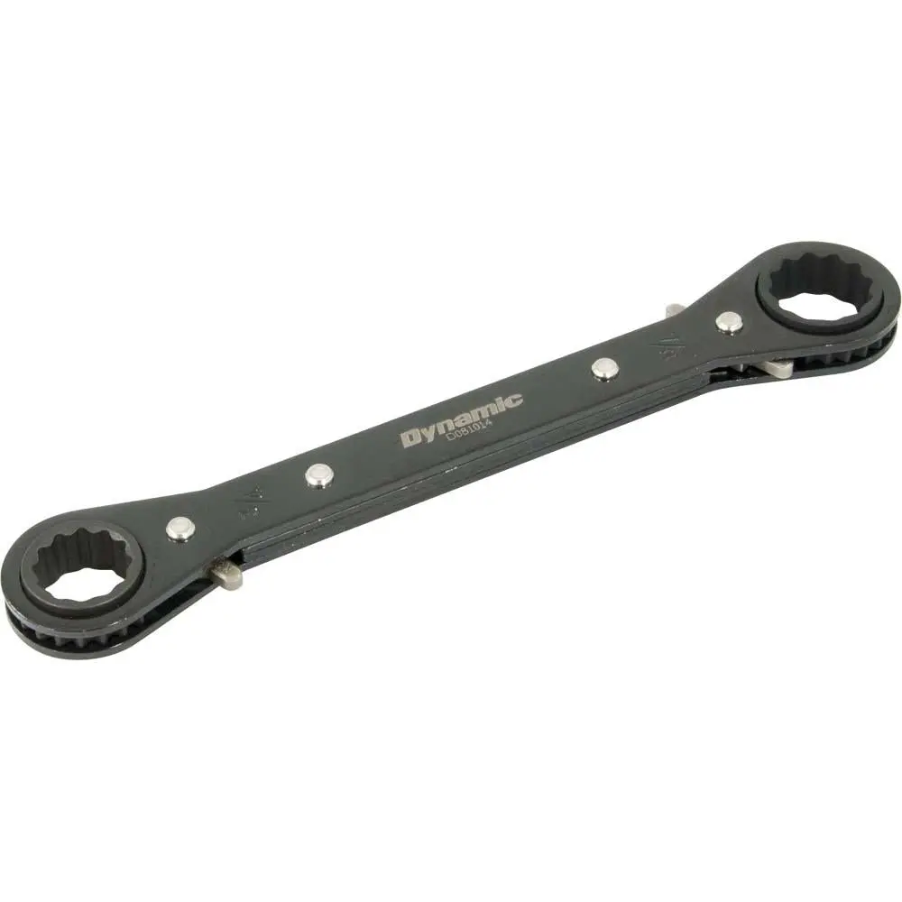 3/4" X 7/8" Double Box End Ratcheting Wrench, Straight 1