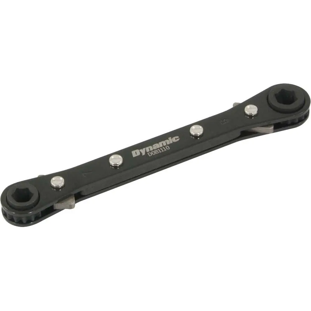 7Mm X 8Mm Double Box End Ratcheting Wrench, Straight 1