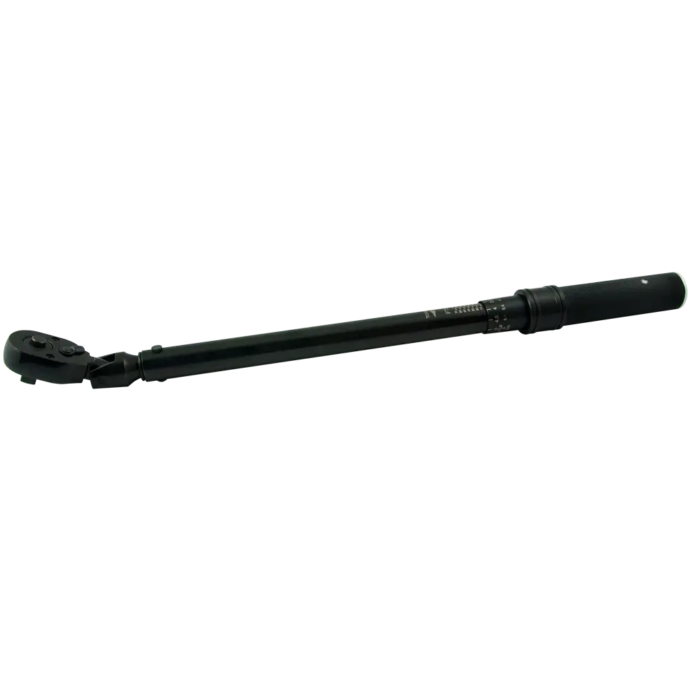 3/8" Drive Flex Head Torque Wrench, 10-80 Ft/Lbs, 32 Teeth 1
