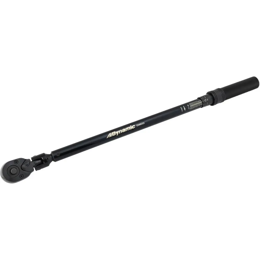 1/2" Drive Flex Head Torque Wrench, 30-250 Ft/Lbs, 32 Teeth 1