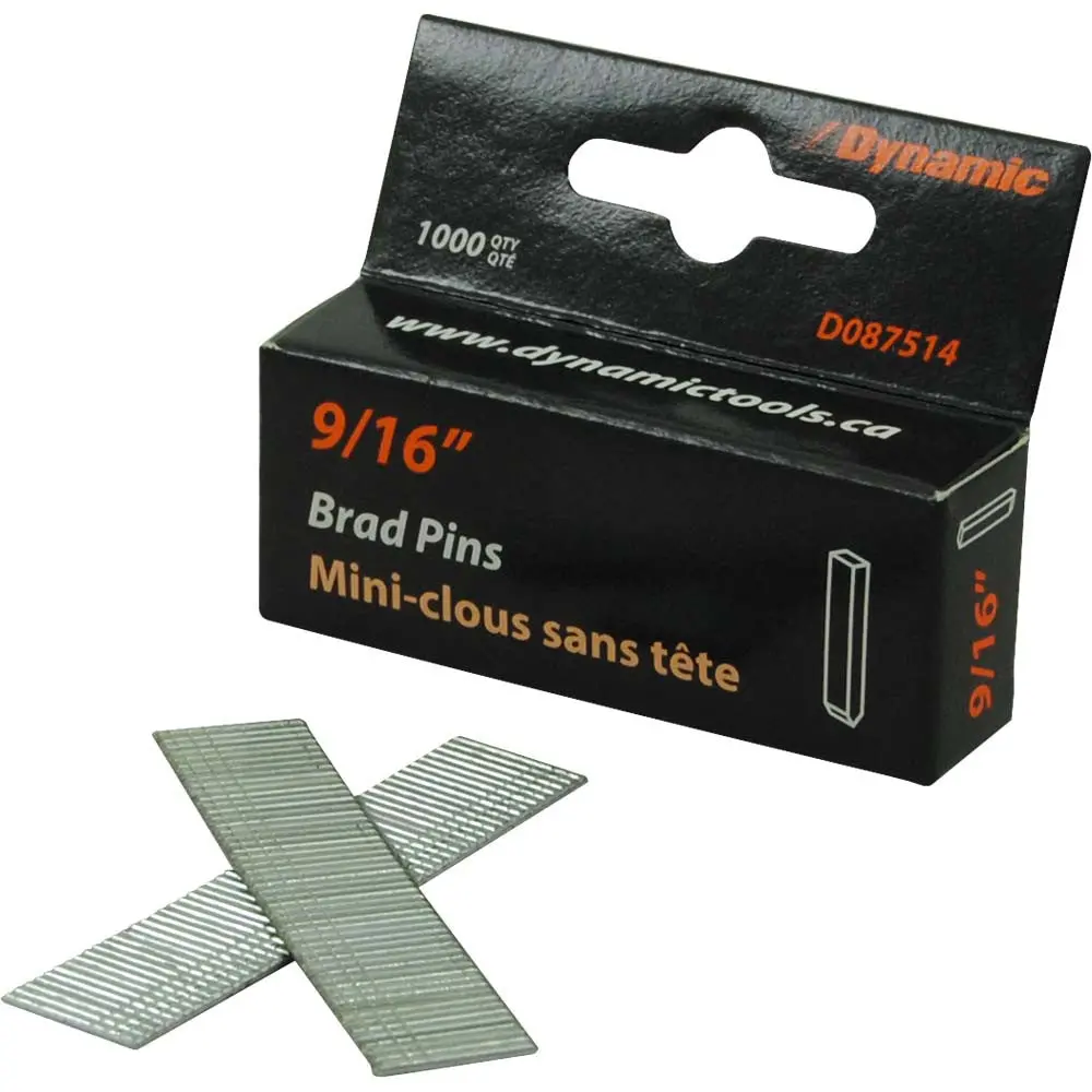 9/16" Brad Pins, 1,000/Pack 1