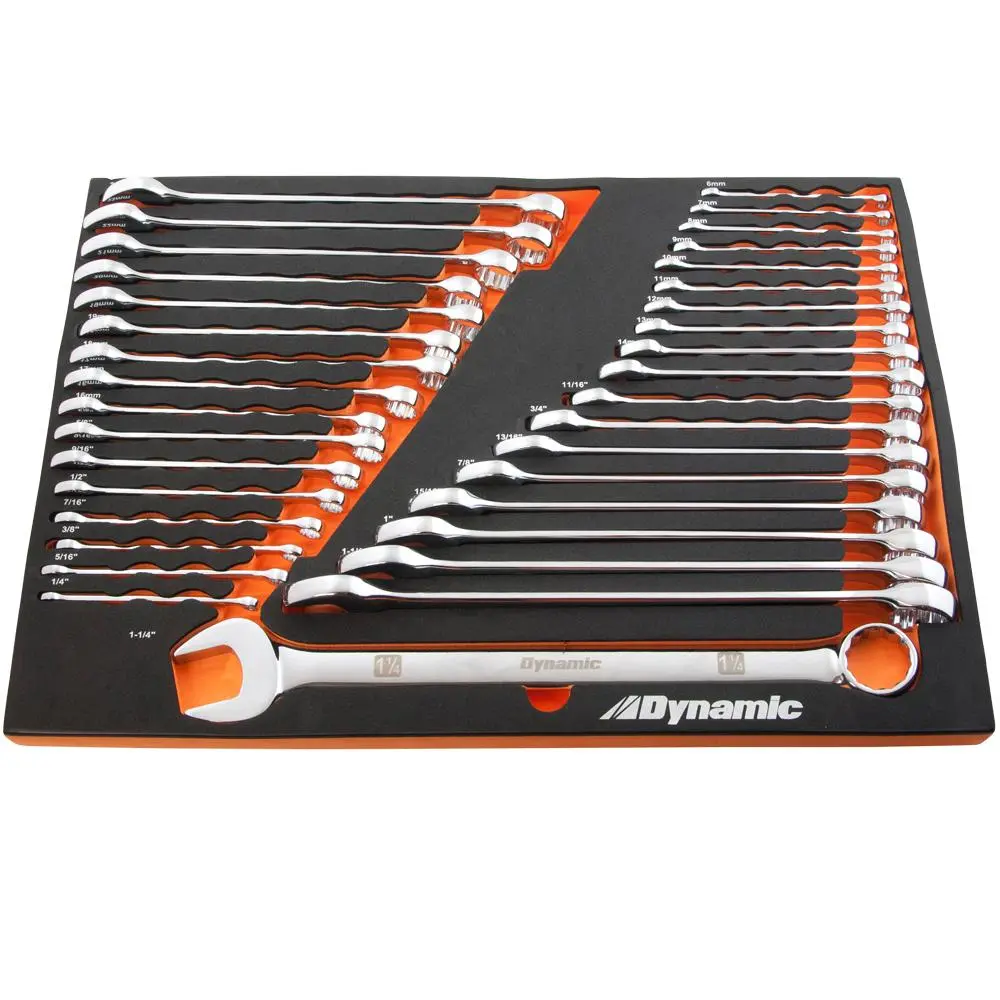Sae & Metric Chrome Combination Wrenches 1