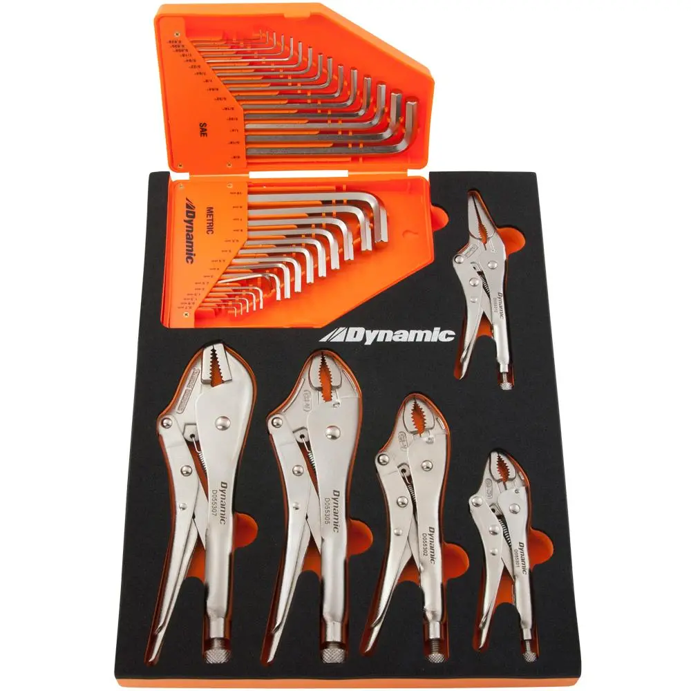 Locking Pliers & Hex Key Set 1