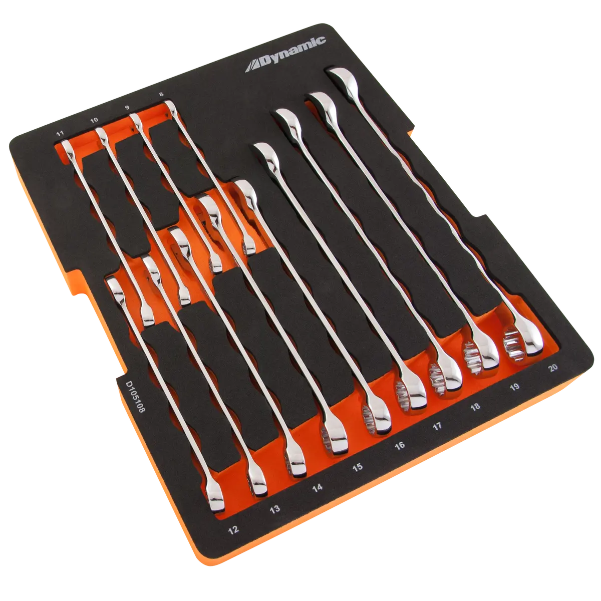 14 Piece Metric Combination Wrenches With Foam Tool Organizer 1