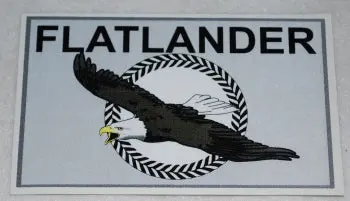 65430   Flatlander Decal   Dixie Chopper Wh3 1