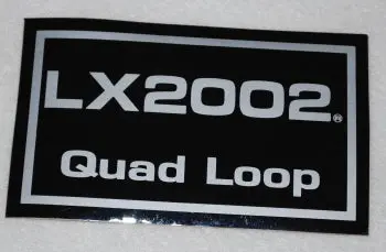 65439   Lx2002 Quad Loop Decal  Dixie Chopper  Nla 1
