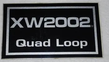 65441   Xw2002 Quad Loop Decal   Dixie Chopper Nla 1
