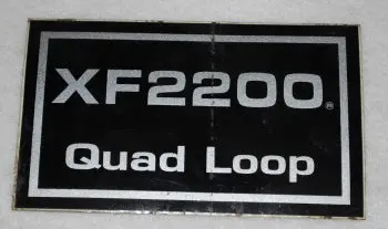 65445  Xf2200 Quad Loop Decal   Dixie Chopper Wh3 1