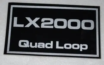 67402    Lx2000 Quad Loop Decal   Dixie Chopper Wh3 1