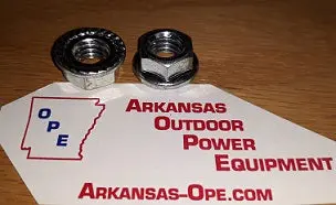 Dixie Chopper Nut N-108 3/8-16 Whiz Nut For Spindle Mounting 2 Shown Sold Each 1