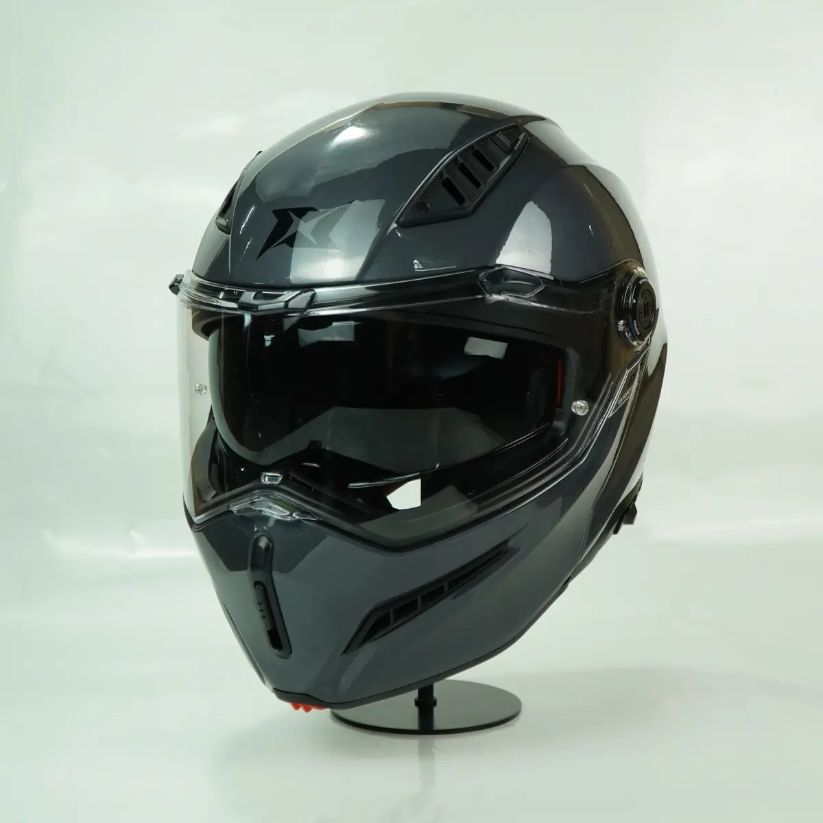 Axxis Helmet Ghost Fighter (Solid A12 Gloss Gray) 1