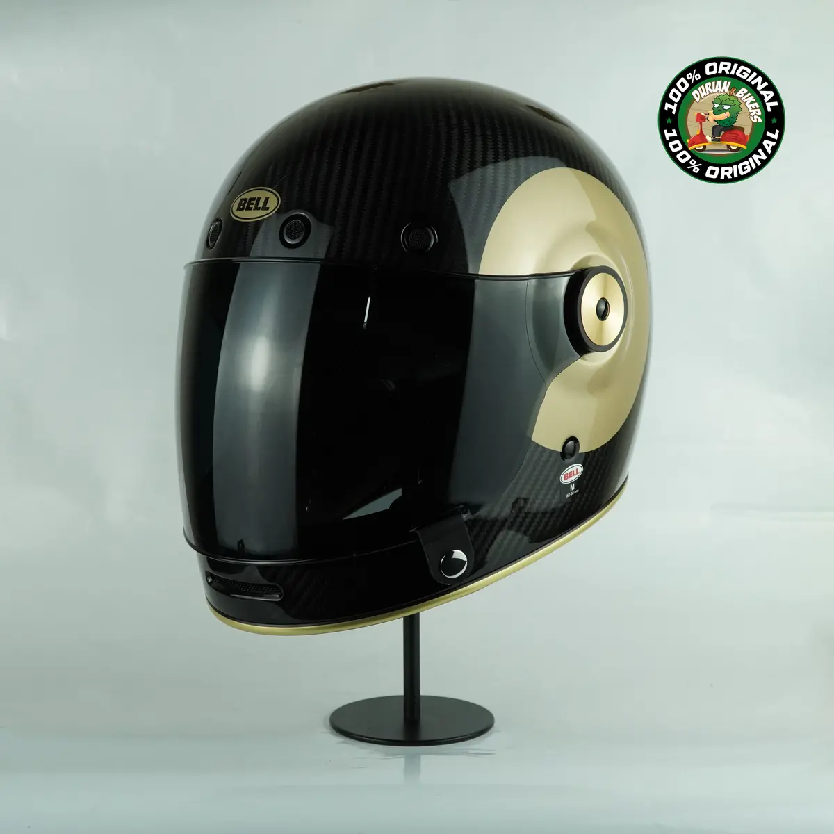 Bell Helmet Bullitt Carbon (Tt Gloss Black/Gold) 1