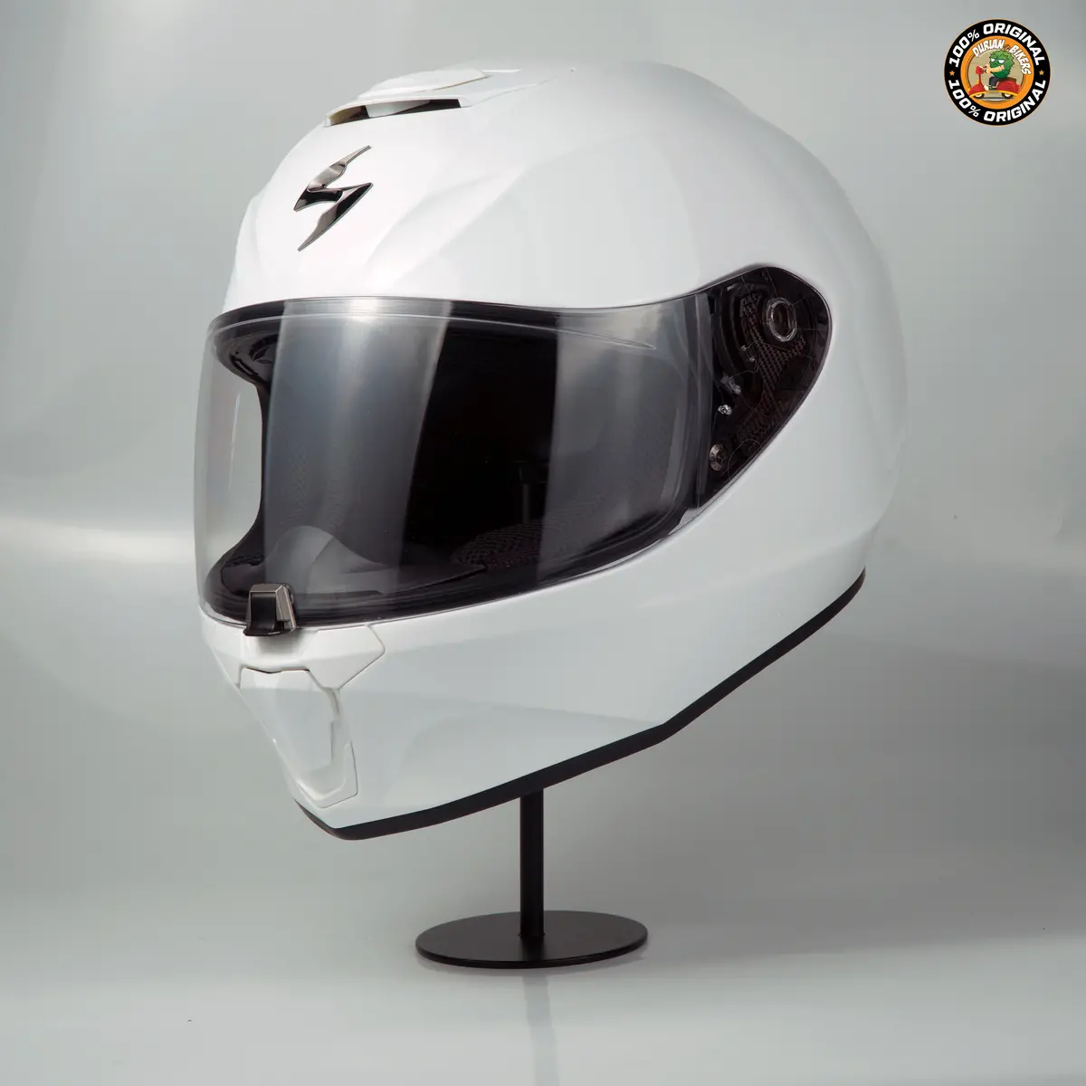 Scorpion Helmet Exo-391 (Solid White) 1