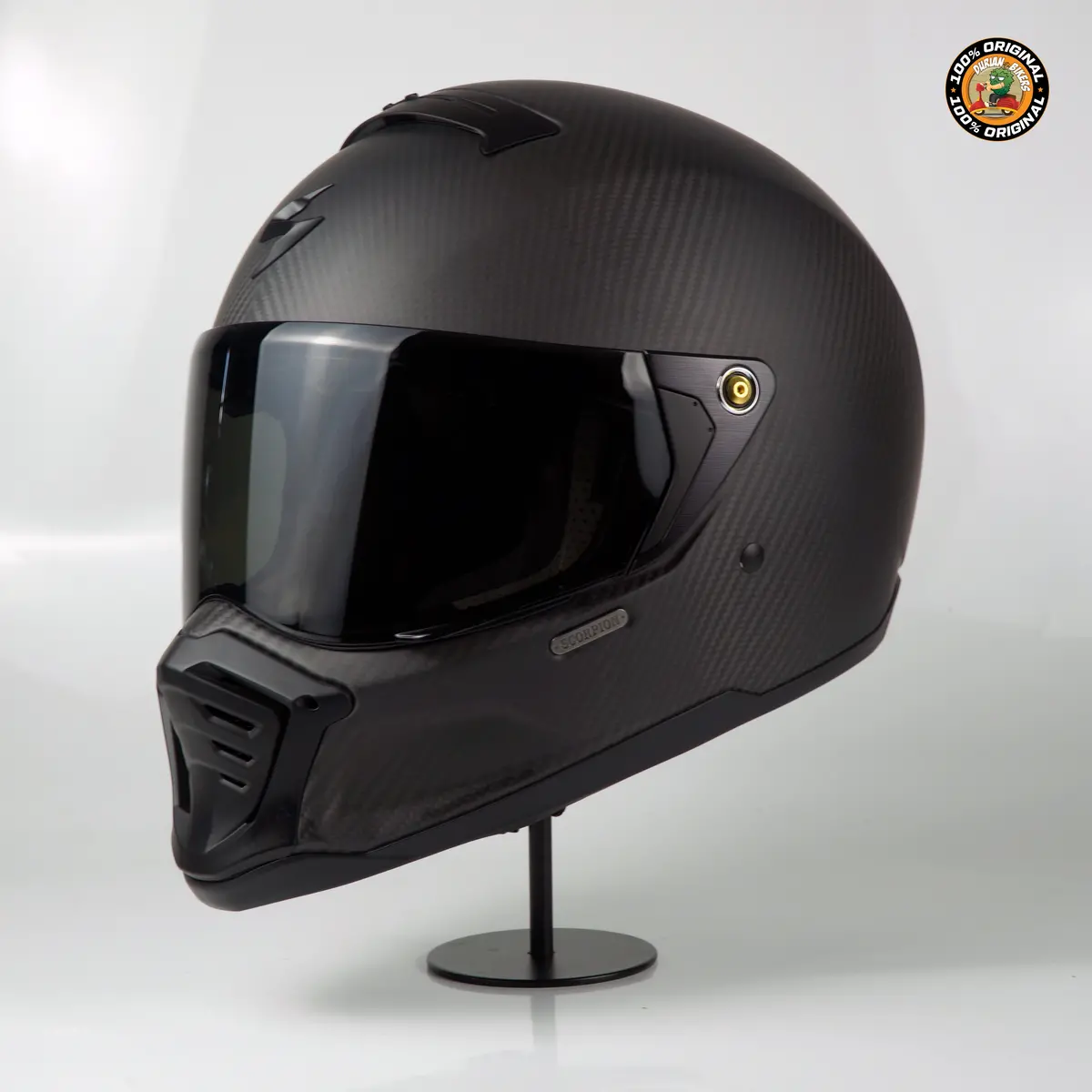 Scorpion Helmet Exo-Hx1 Carbon Se (Solid Matte Black) 1