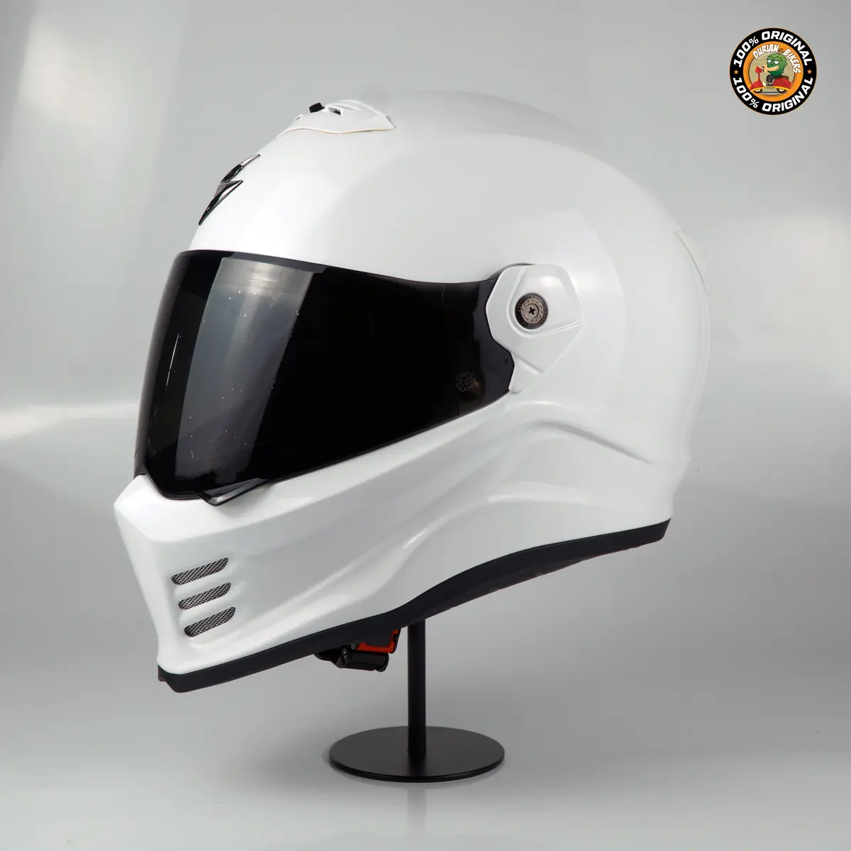 Scorpion Helmet Covert Fx (Solid White) 1