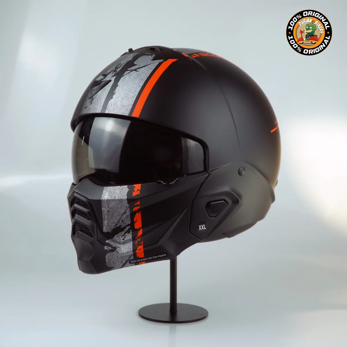 Scorpion Helmet Exo-Combat Ii (Lord Matte Black/Red) 1