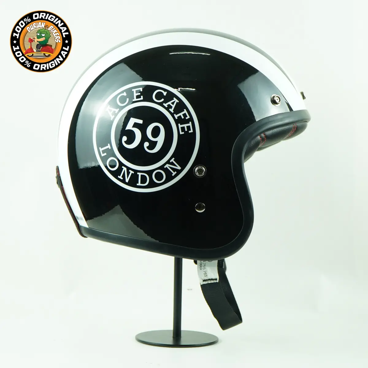 Bell Helmet Custom 500 (Ace Cafe 59 Black/White) 1