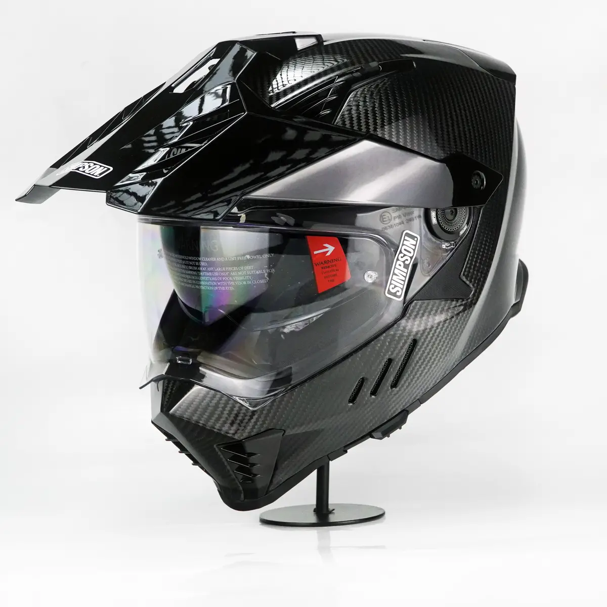 Simpson Helmet Xcursion (Carbon Fiber) 1