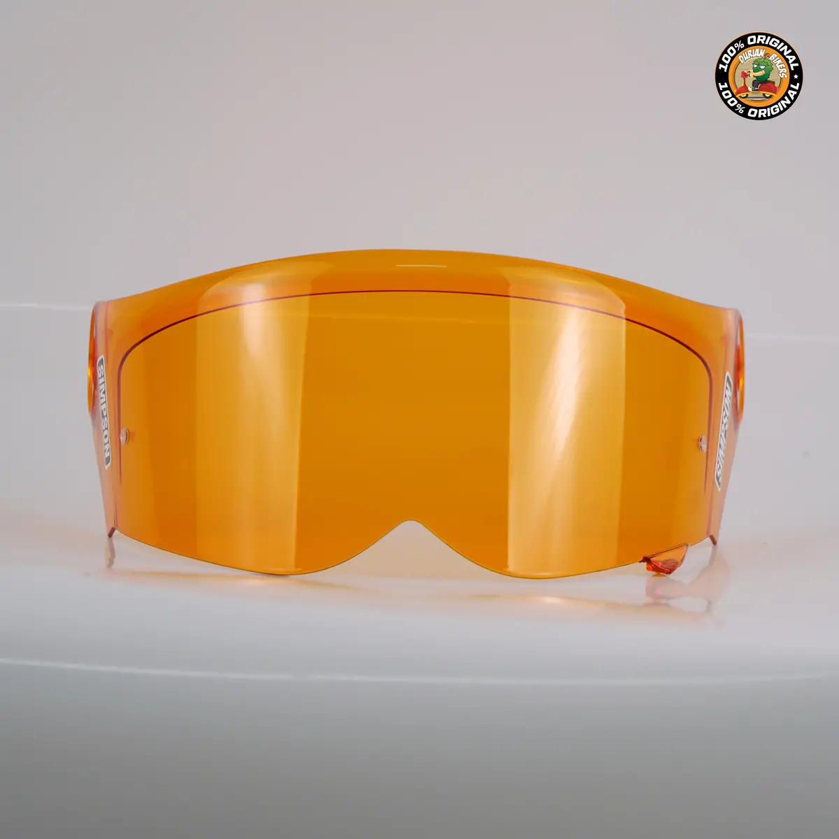 Simpson Darksome Visor Sparepart (Amber Shield Yellow) 1