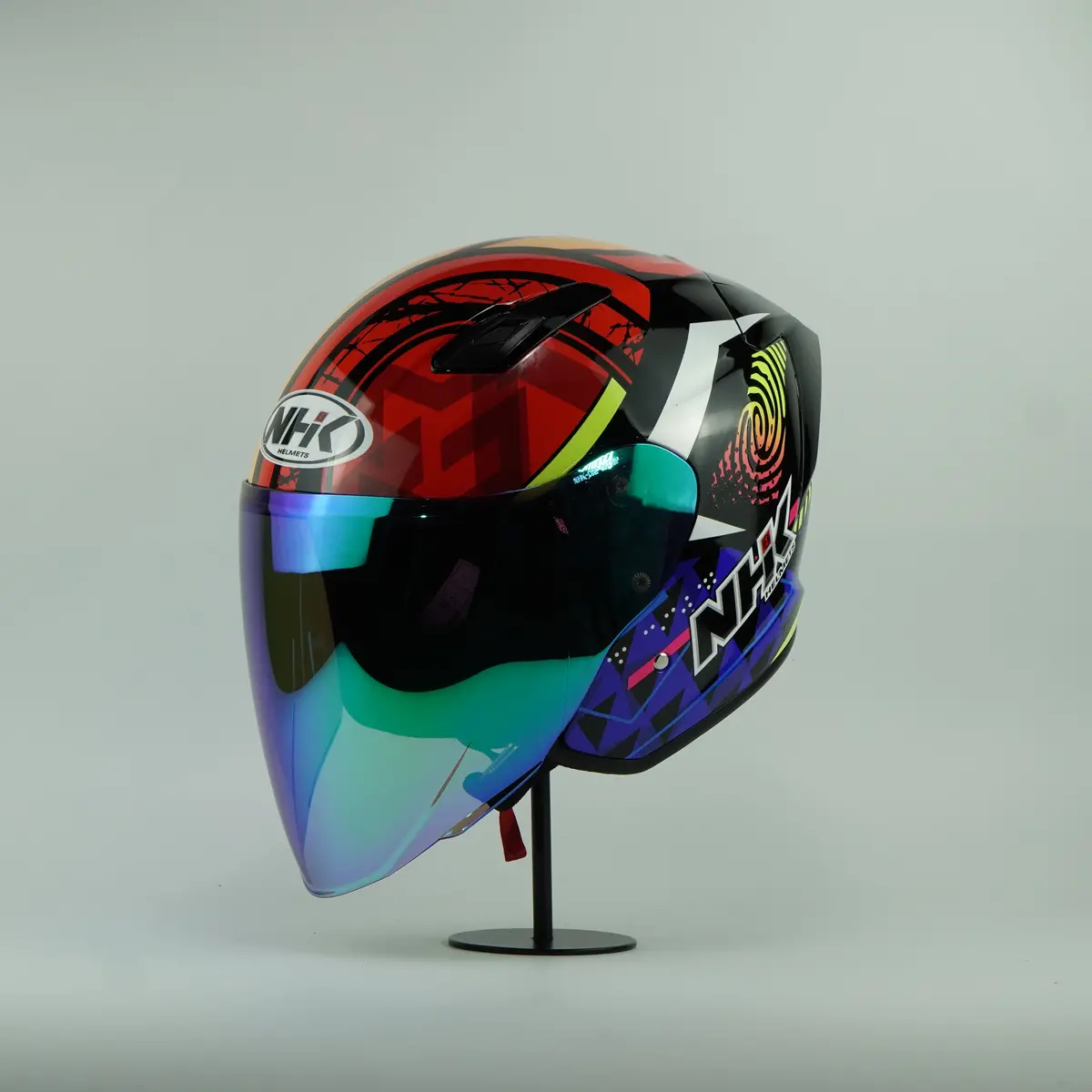 Nhk Helmet S1gp S Mark Garcia (Black Glossy) 1