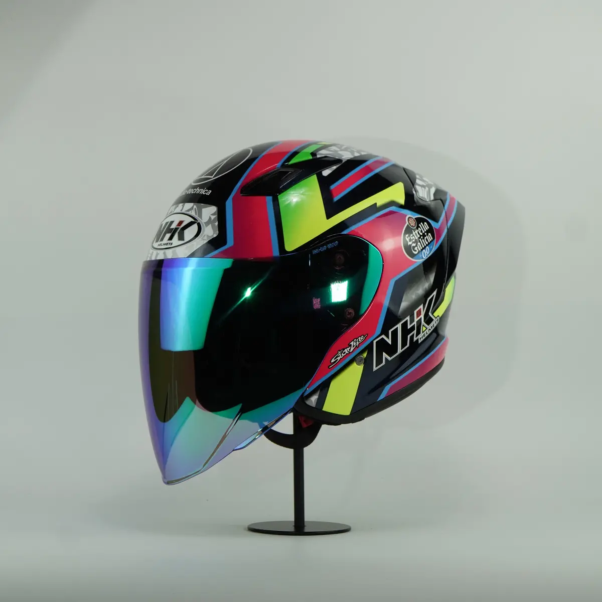 Nhk Helmet S1gp S Alonso #10 (Black Metallic Blue Glossy) 1