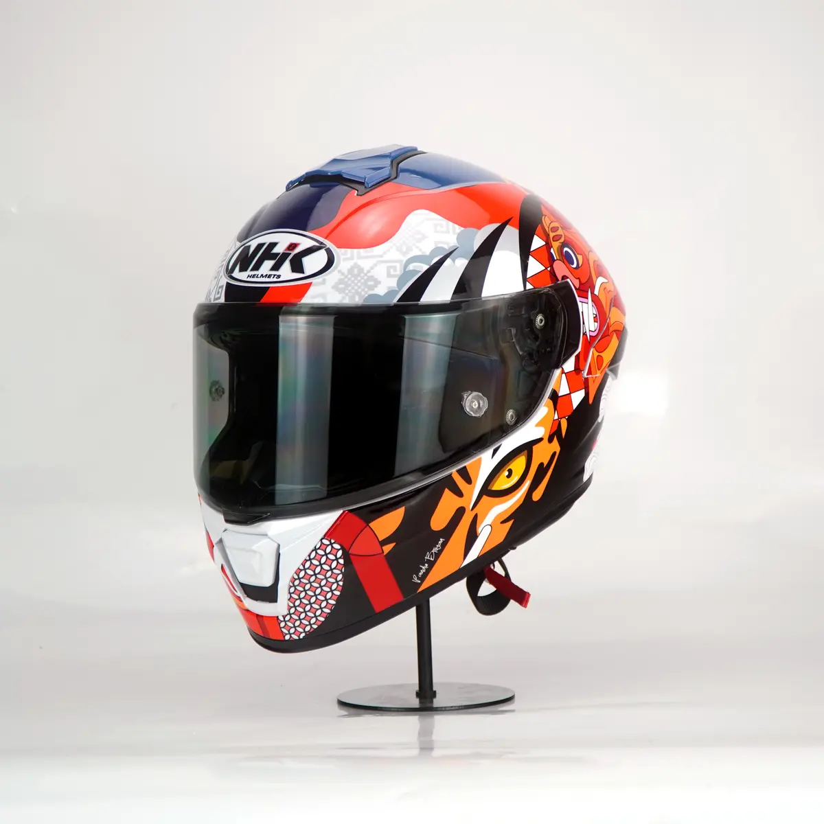 Nhk Helmet K5r Sv Bobend Sneyder #7 (White Glossy) 1