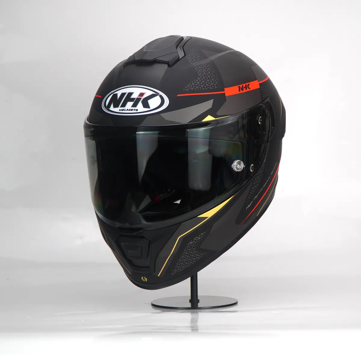 Nhk Helmet K5r Sv Anomalistic (Black/Red Doft) 1