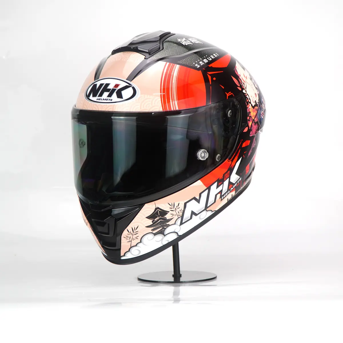 Nhk Helmet K5r Sv Warrior (Black Glossy) 1