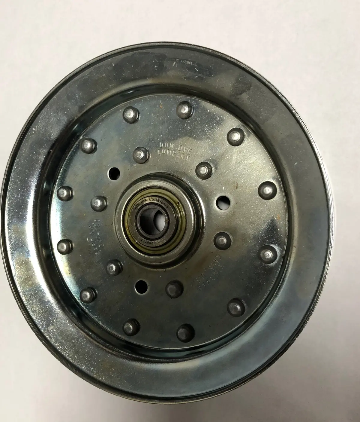 Toro Pulley Fits Toro Zmaster 74145 Idler Arm Assembly Dvi-100 Pulley, V-Idler, Single Row 1/2 Inch / 5/8 Inch I.D. Fm23 1