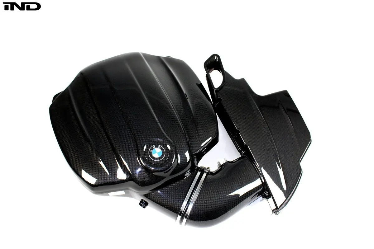 Karbonius E9x M3 (S65) Carbon Inlet Plenum And Intake System - Roundel Style 1