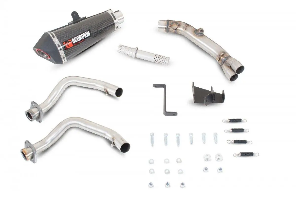 Scorpion Exhaust Fits For Kawasaki Er6f / Er6n ('12-'16) (Serket Taper Full System) 1