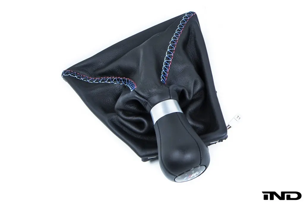 Ind F8x M3 / M4 Tri-Color Leather Shift Boot Set - Cross Stitch 1