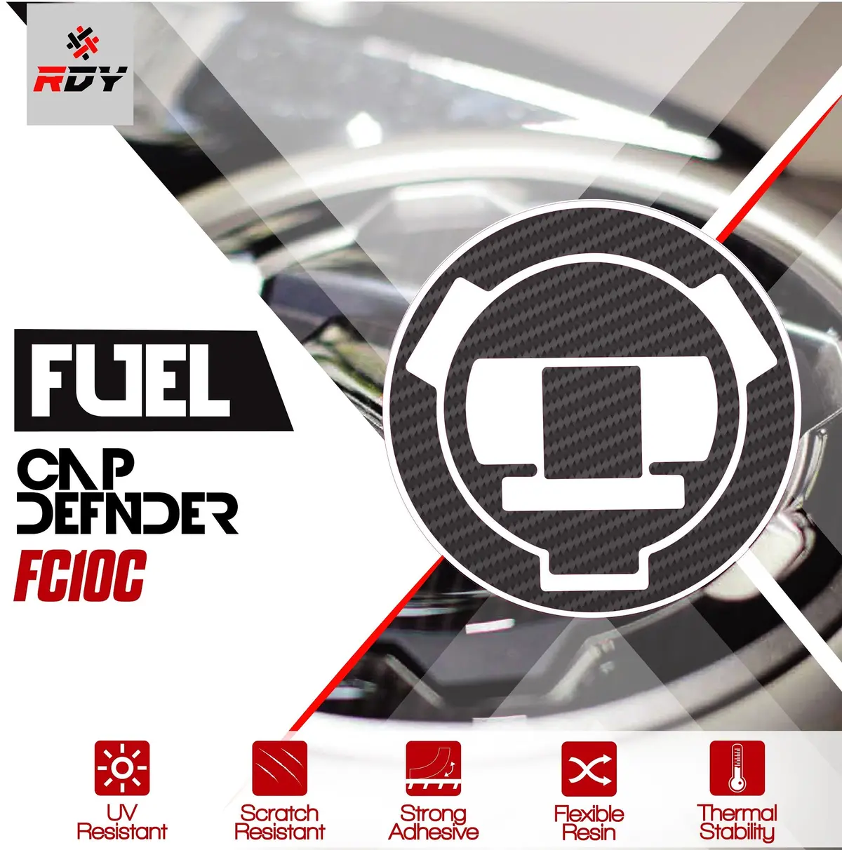 Rdy Fuel Cap Defender Fits For Bmw Fuel Cap (No Holes) 1