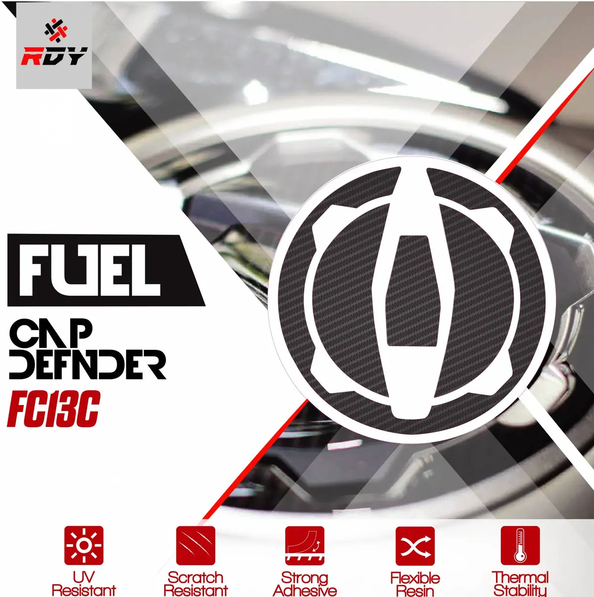 Rdy Fuel Cap Defender Fits For Kawasaki Fuel Cap 1